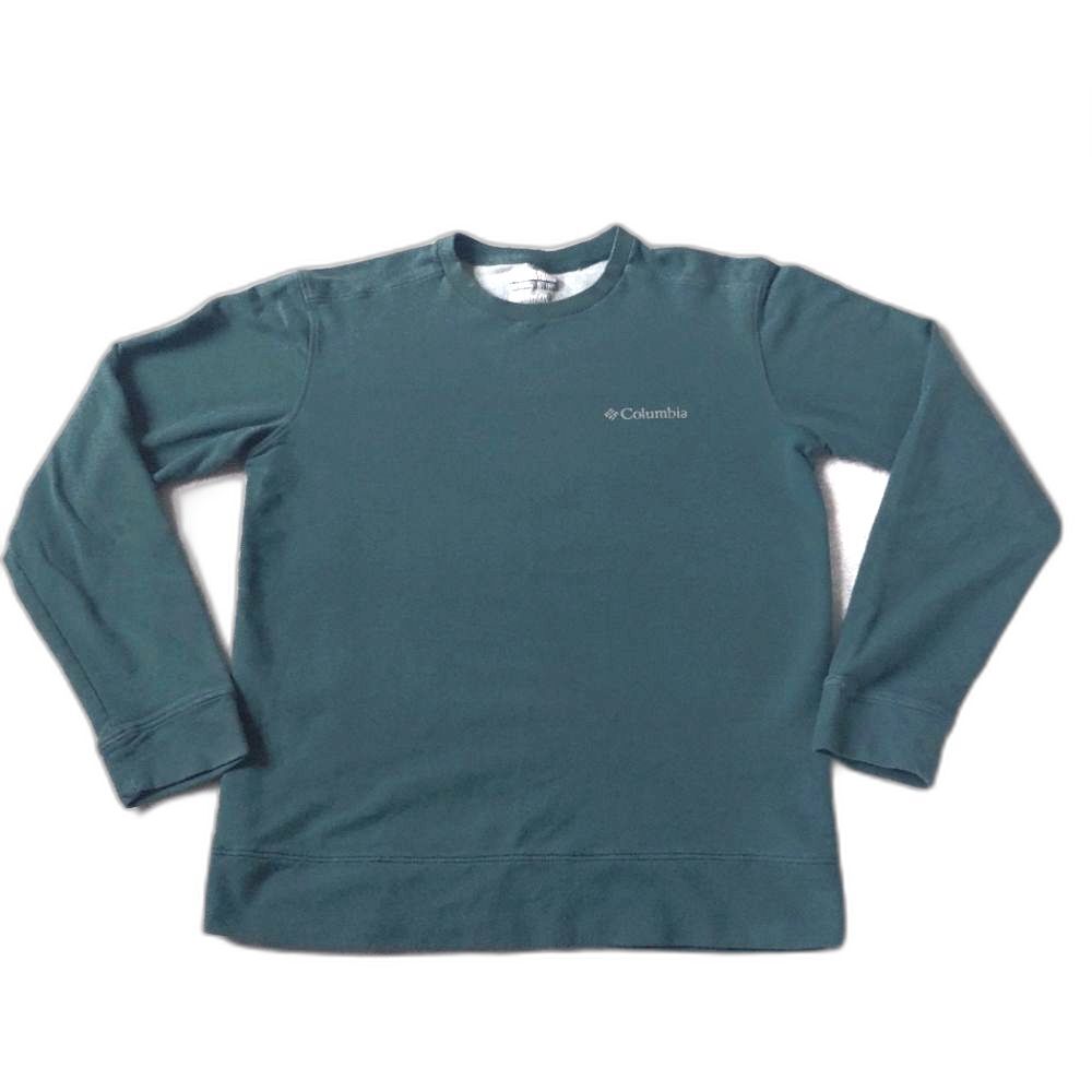 Columbia Active Fit Long Sleeve Top Size Small Green